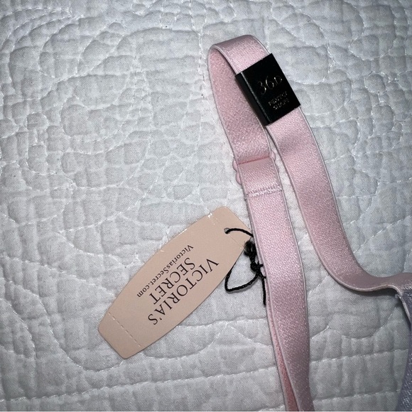 VICTORIA’S SECRET Padded Perfect Coverage Brand New Grey Pink 36D - Picture 4 of 8